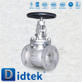 Didtek stainless steel rising stem stop valve for power plant